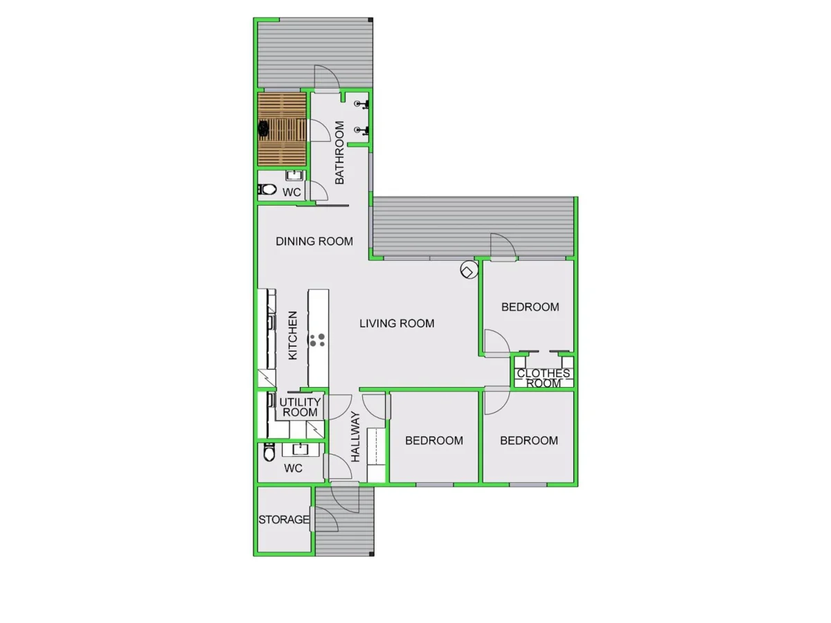Riverside Luxury suite 96 m²